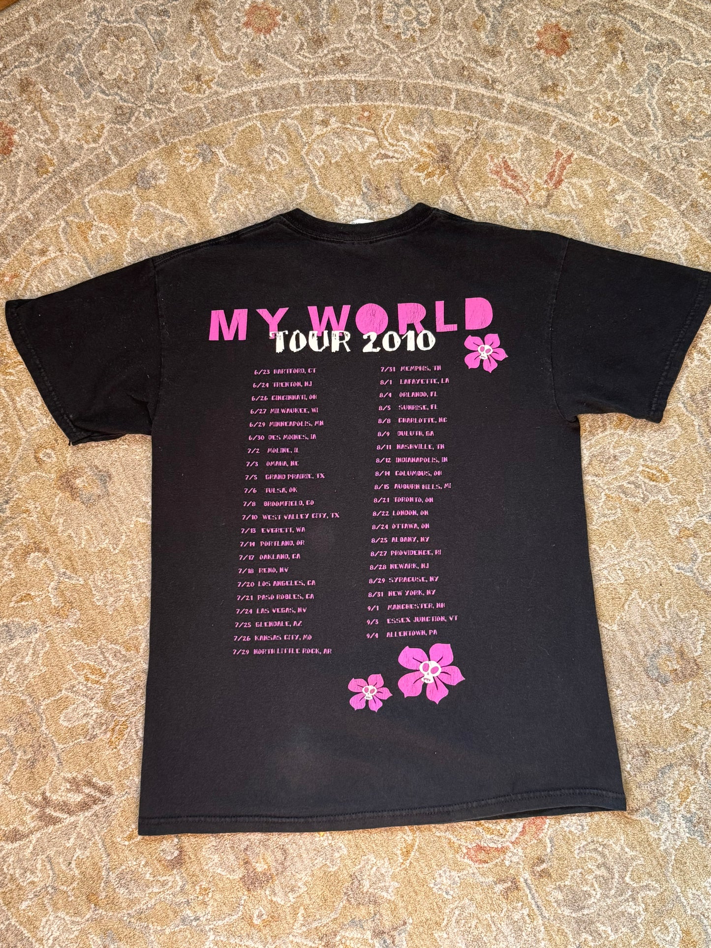 Justin Bieber My World T-Shirt Medium