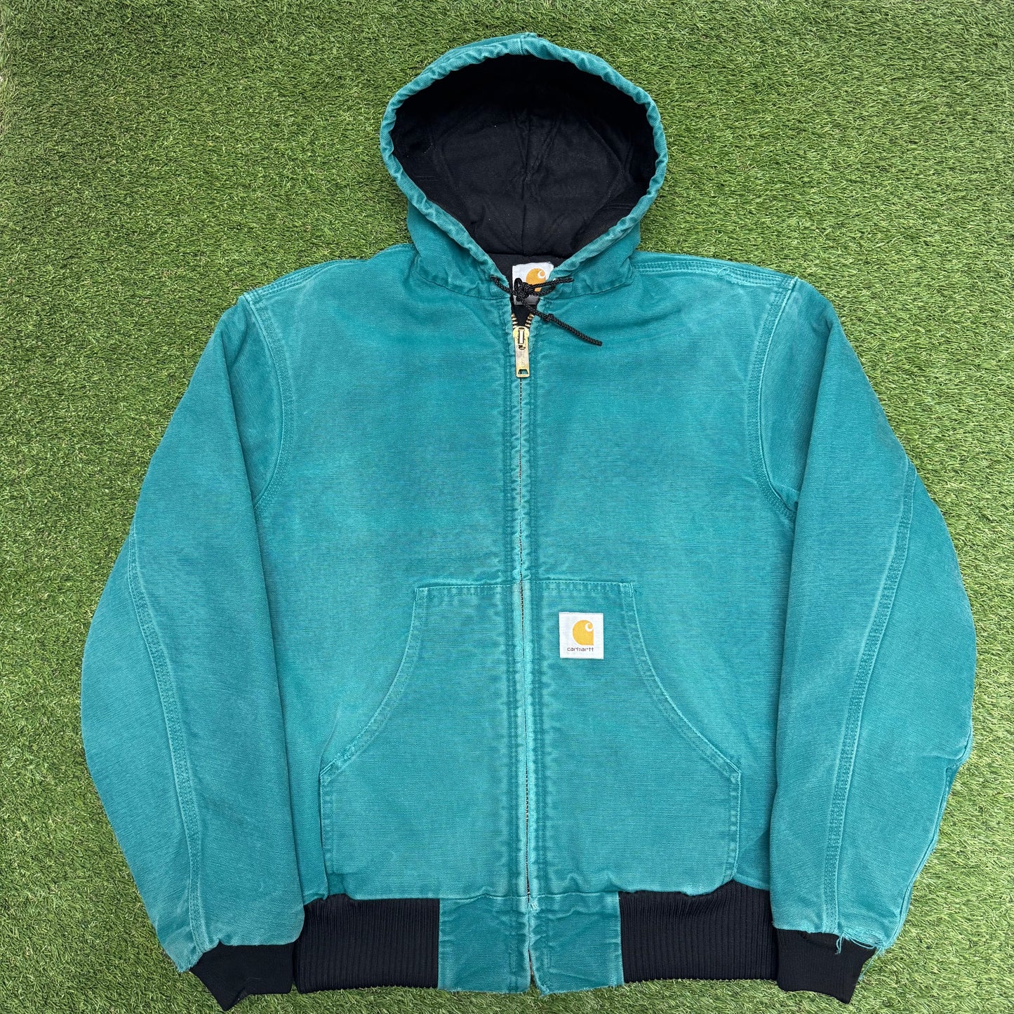Carhartt Hooded Jacket Aqua 23.5x26