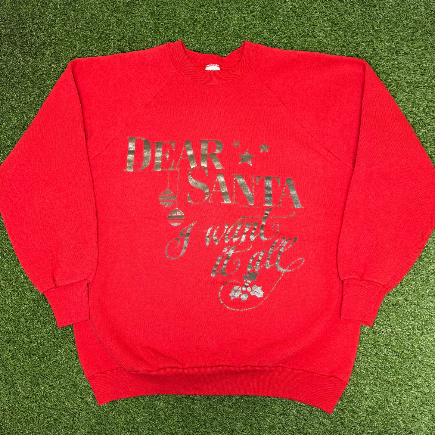 90’s Dear Santa I Want It All - Large