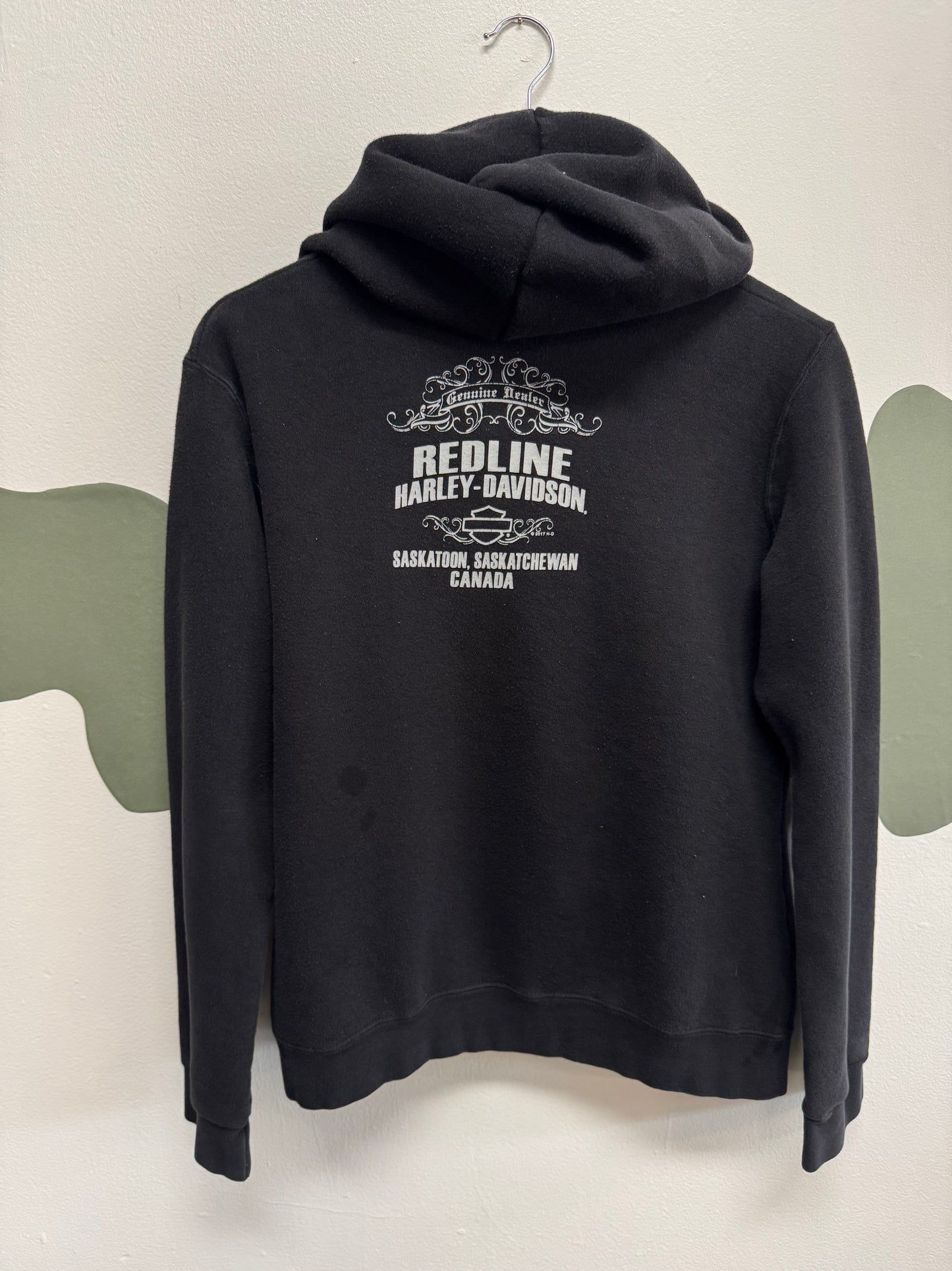 Harley Davidson Zip Up Hoodie M
