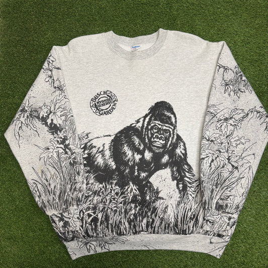 Vintage Busch Gardens Gorilla Sweatshirt 24x27.5