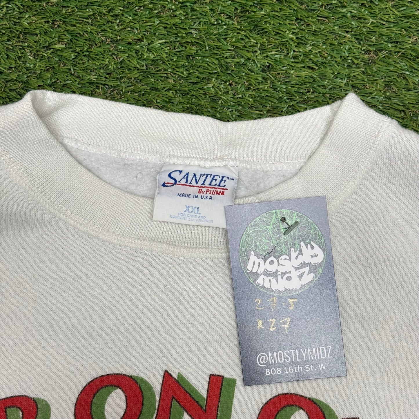 90’s Budweiser Christmas Sweater XXL