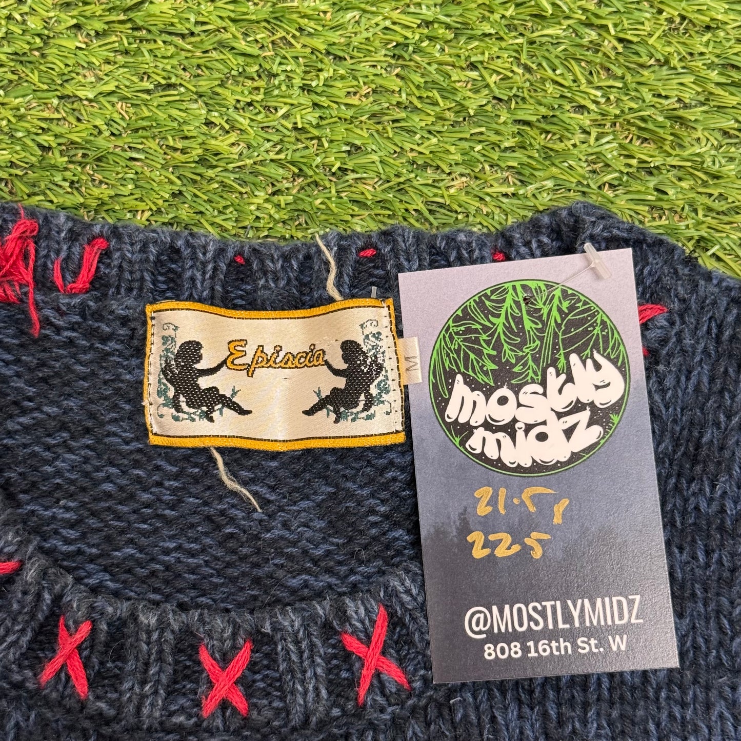 Vintage Snowman Knit Medium