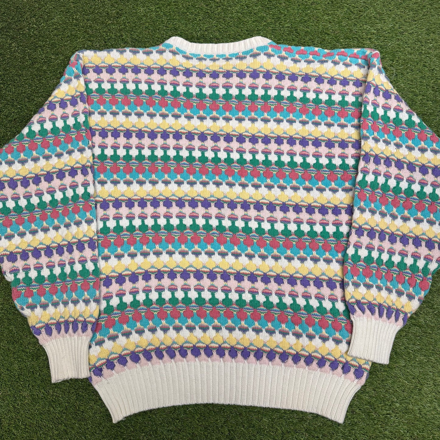 Vintage Geometric Style Knit