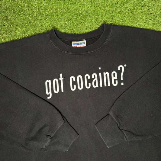 Vintage Got Cocaine Sweater XL