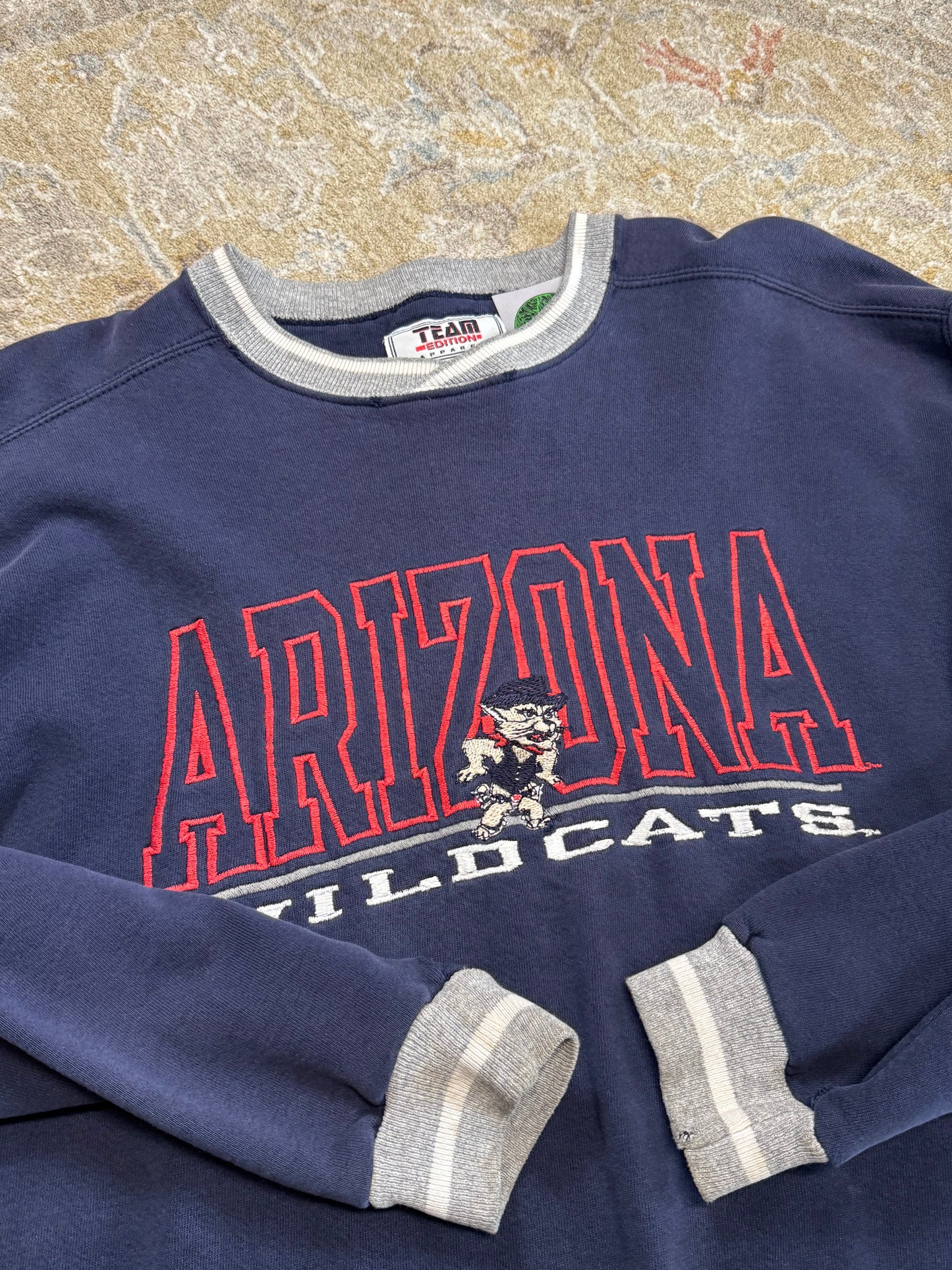 Arizona Wildcats Vintage Crewneck Sweatshirt Large
