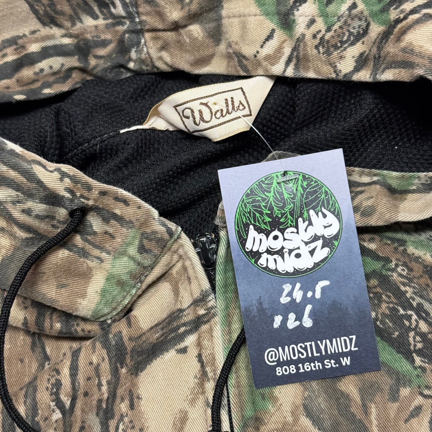 90’s Camo Jacket 24.5x26