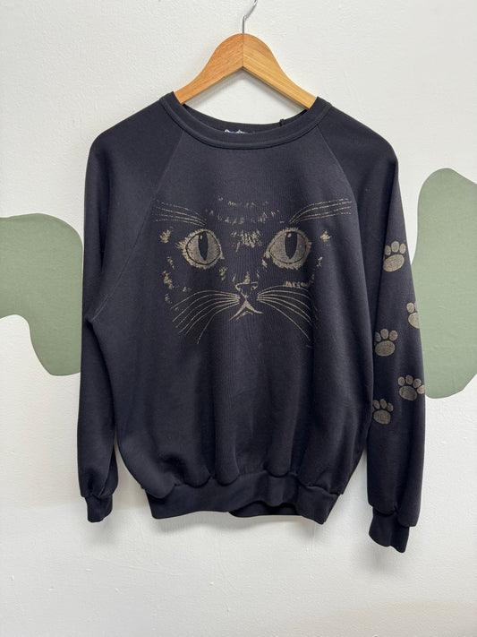 80’s Cat Sweater Sm/Med