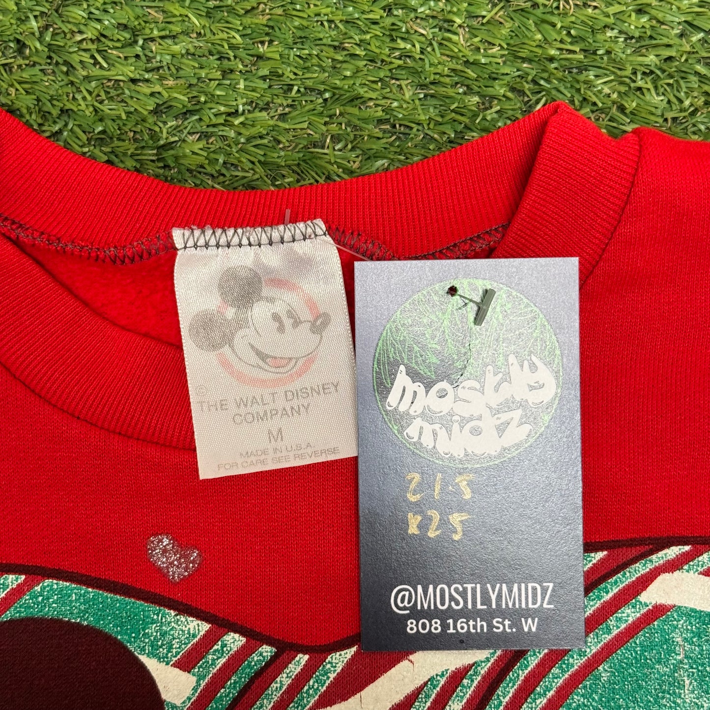 Mickey & Minnie Happy Holidays Sweater