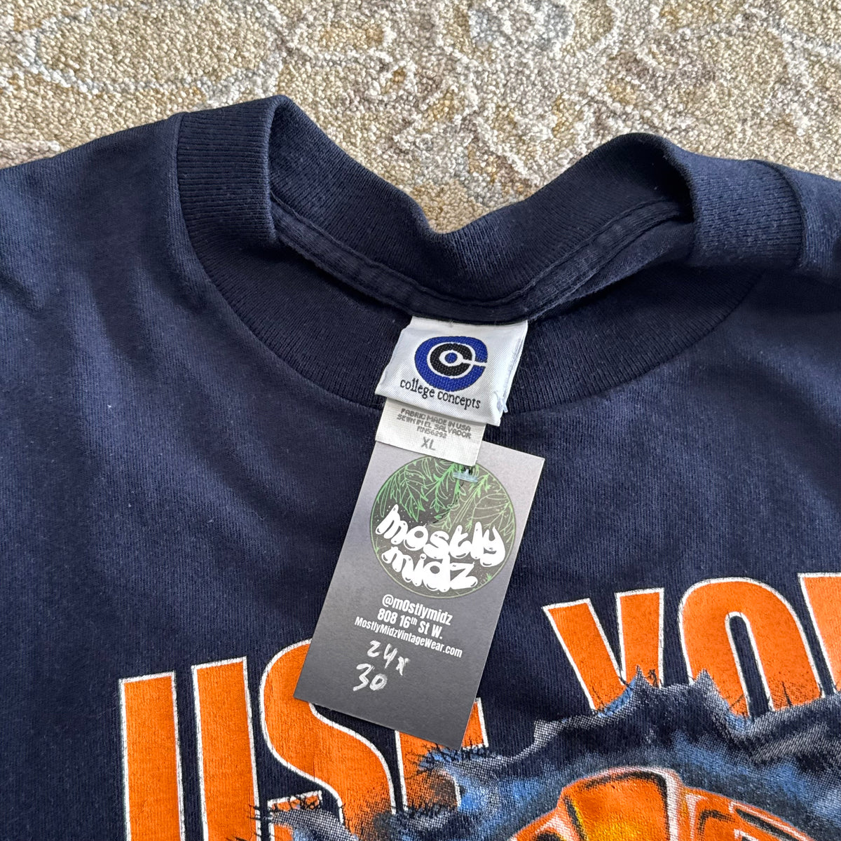 Vintage New York Islanders Use Your Head Hockey T-Shirt XL
