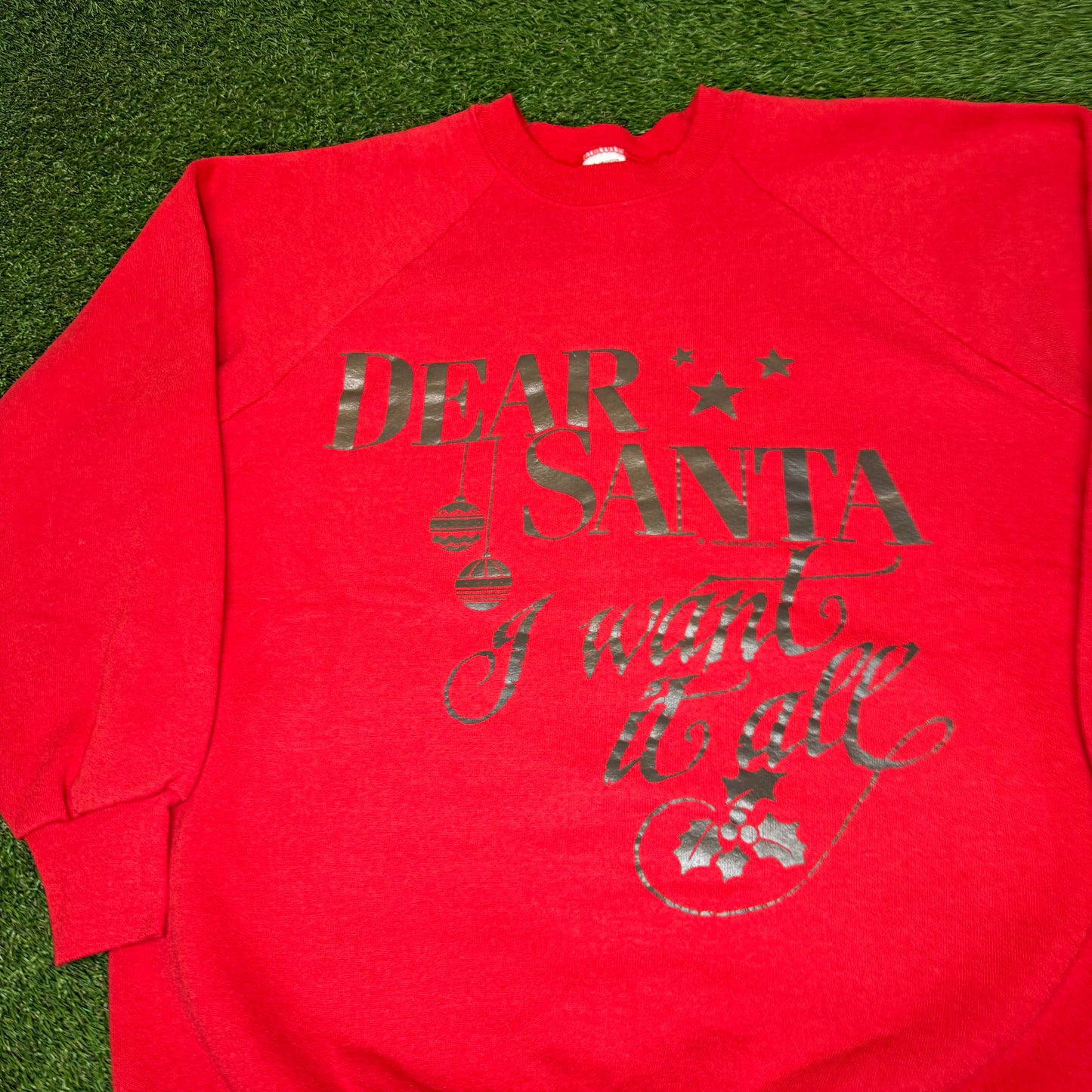 90’s Dear Santa I Want It All - Large