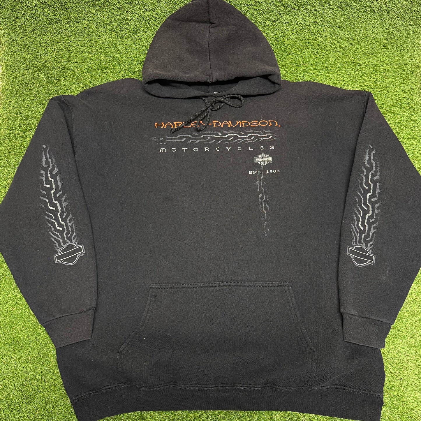 90’s Harley Hoodie XXL