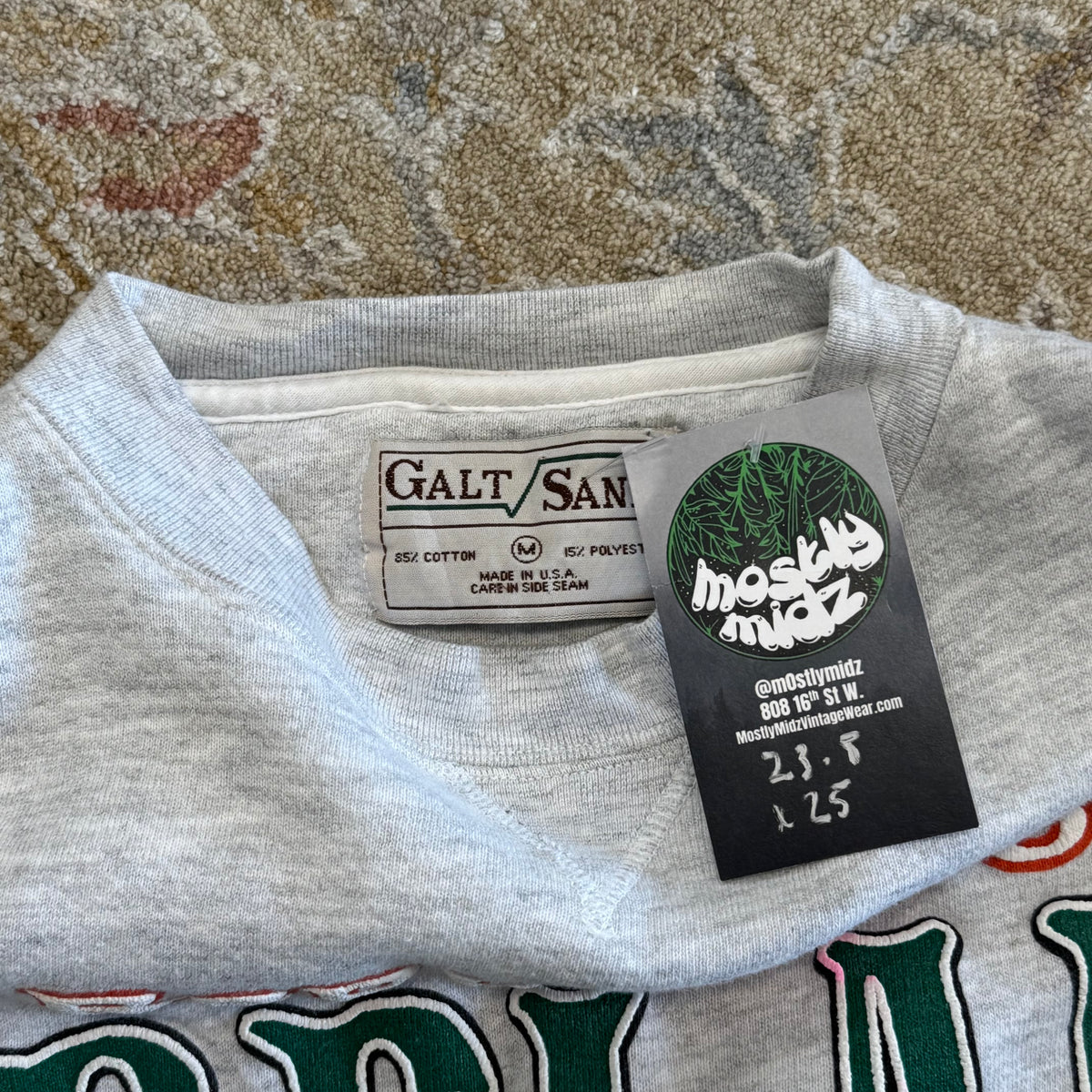 Vintage Republic of Ireland Embroidered Crewneck Sweatshirt