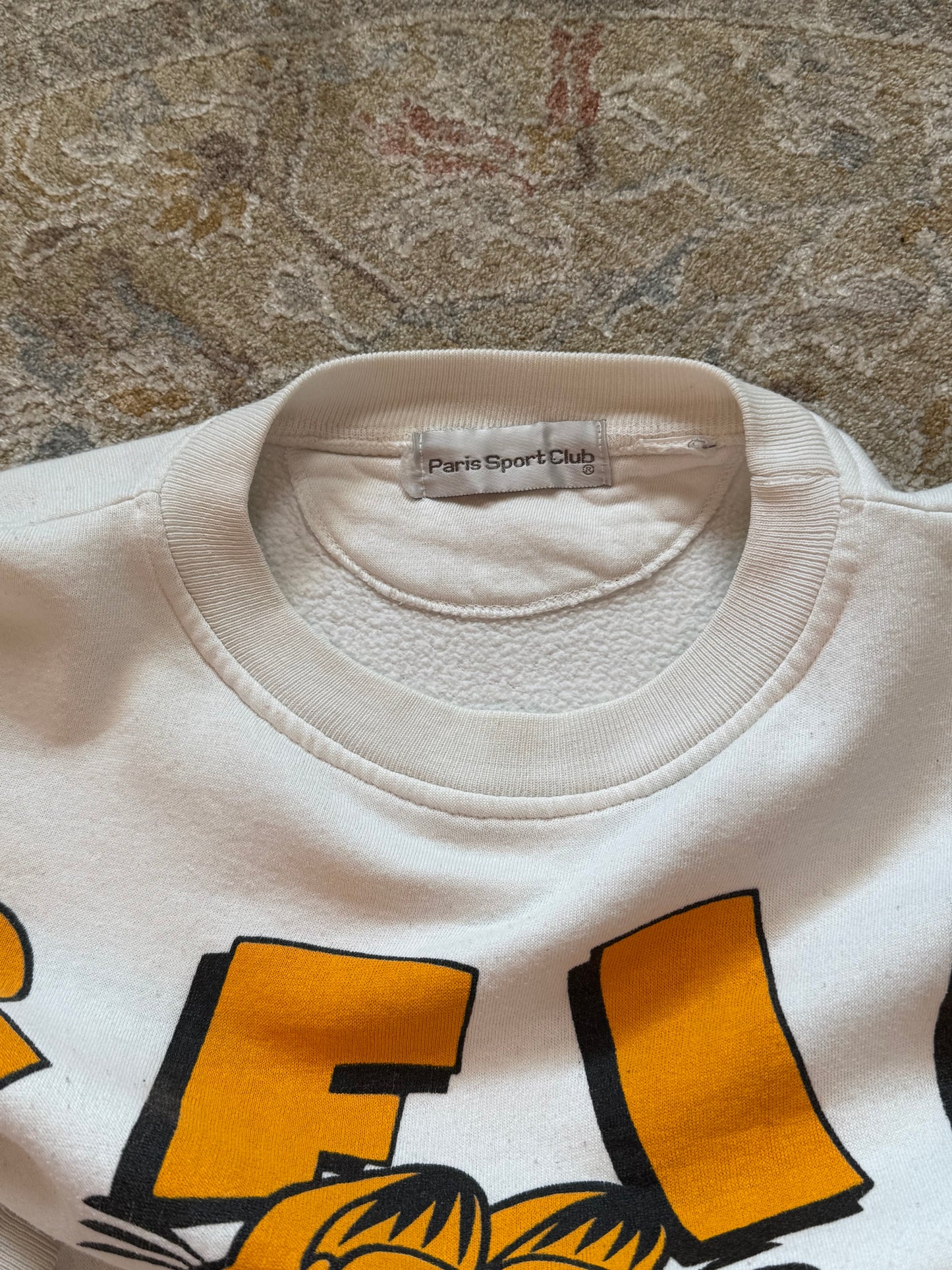 Garfield Spell Out Sweatshirt Vintage 25x25