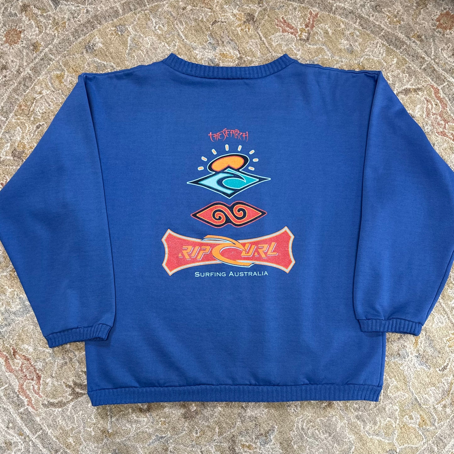 Vintage Rip Curl The Search Crewneck Sweater XL