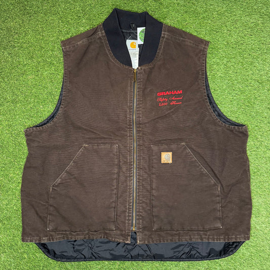 Brown Carhartt Vest XXL