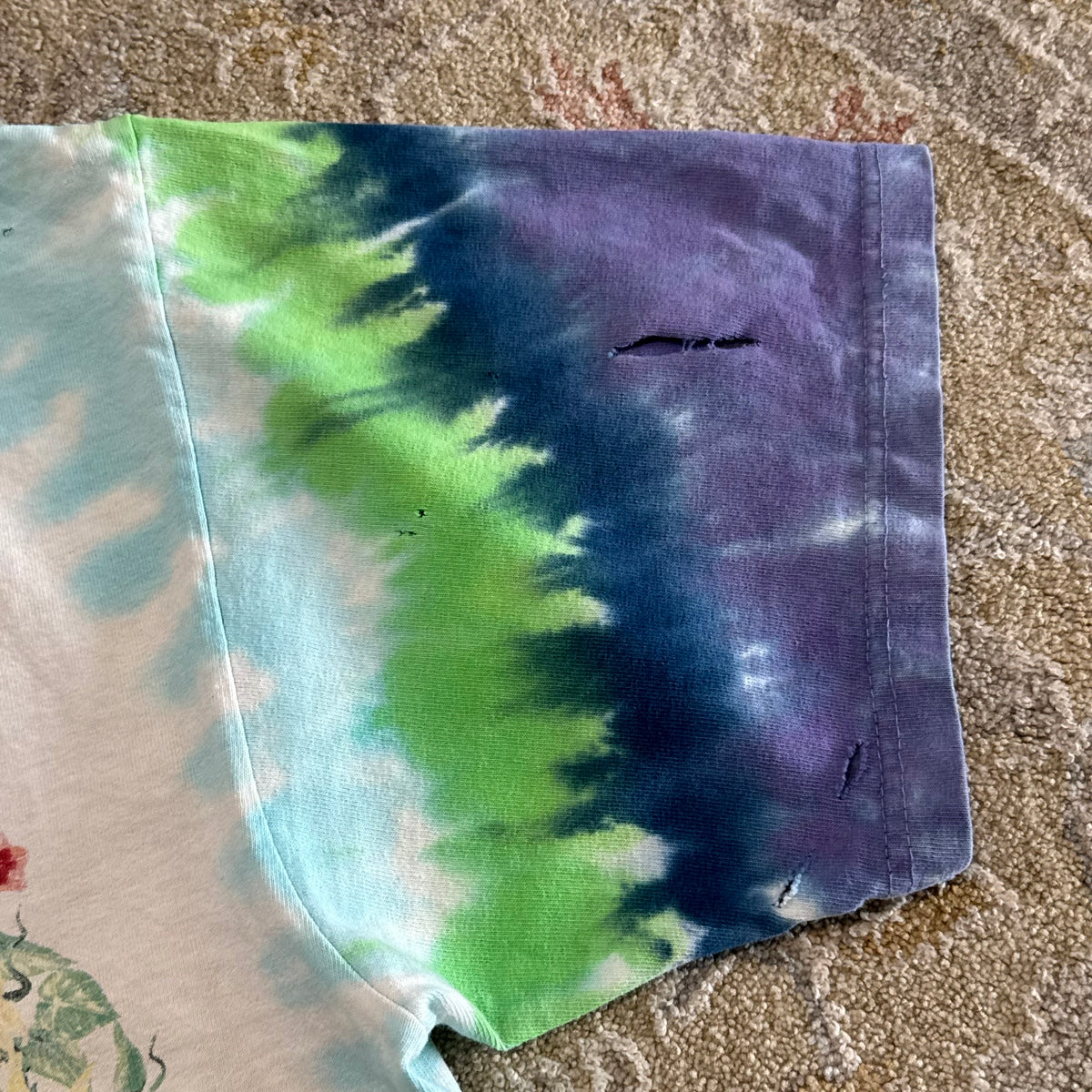 Vintage 1999 Grateful Dead Terrapin Station Tie Dye T-Shirt L