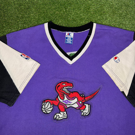 Vintage Toronto Raptors Shooting Jersey Large