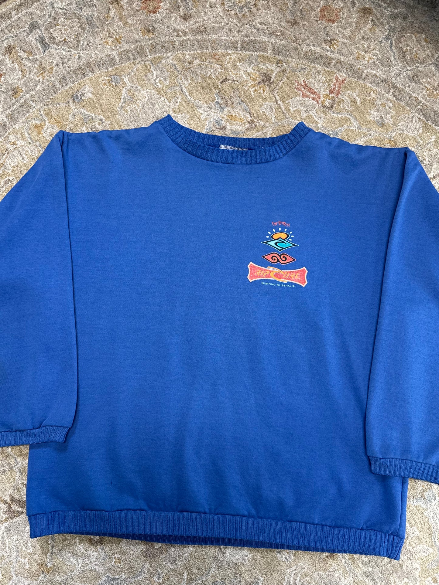 Vintage Rip Curl The Search Crewneck Sweater XL