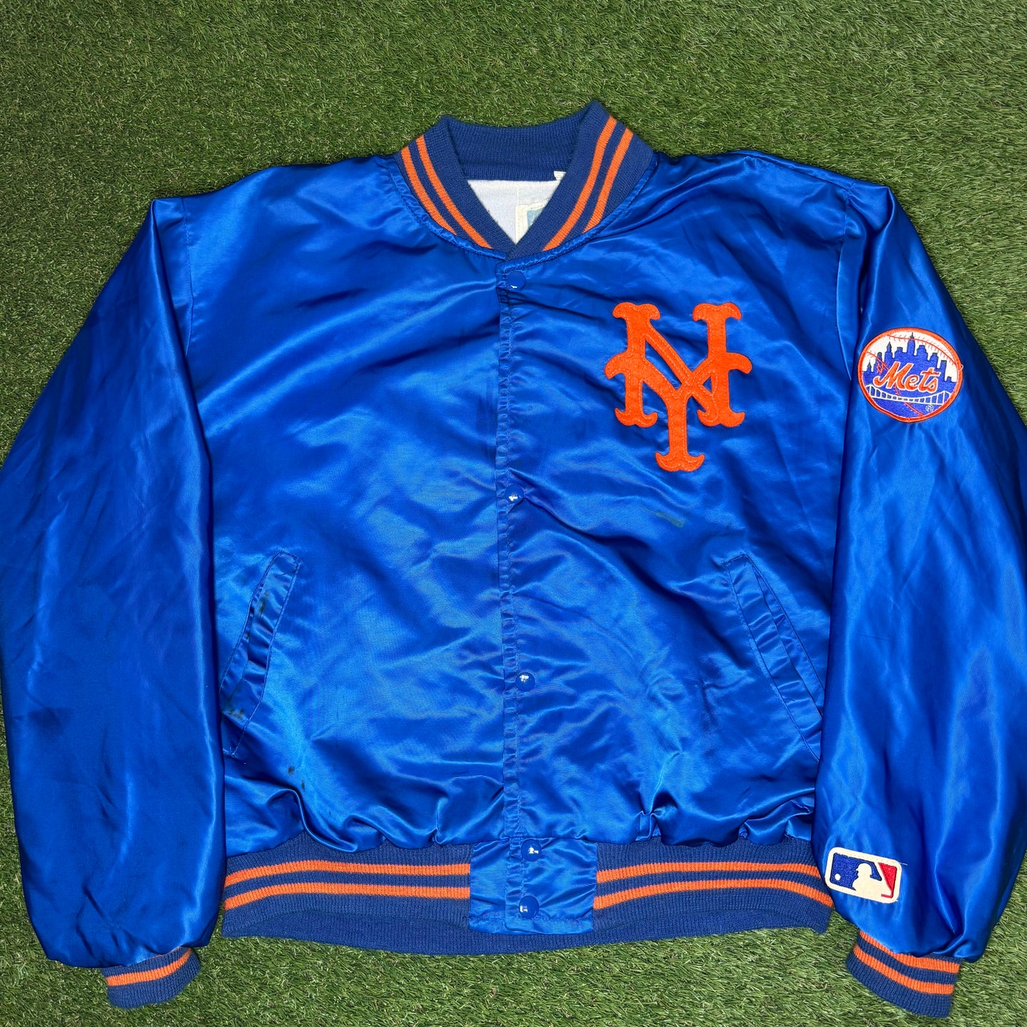 New York Mets Satin Jacket XL
