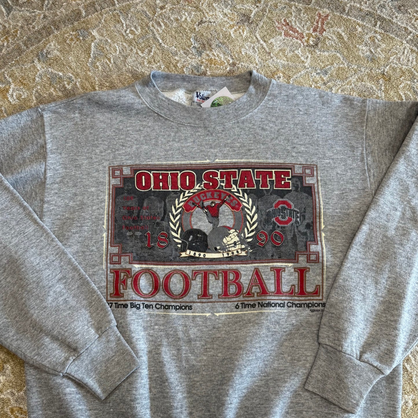 Vintage Ohio State Football Sweatshirt Large