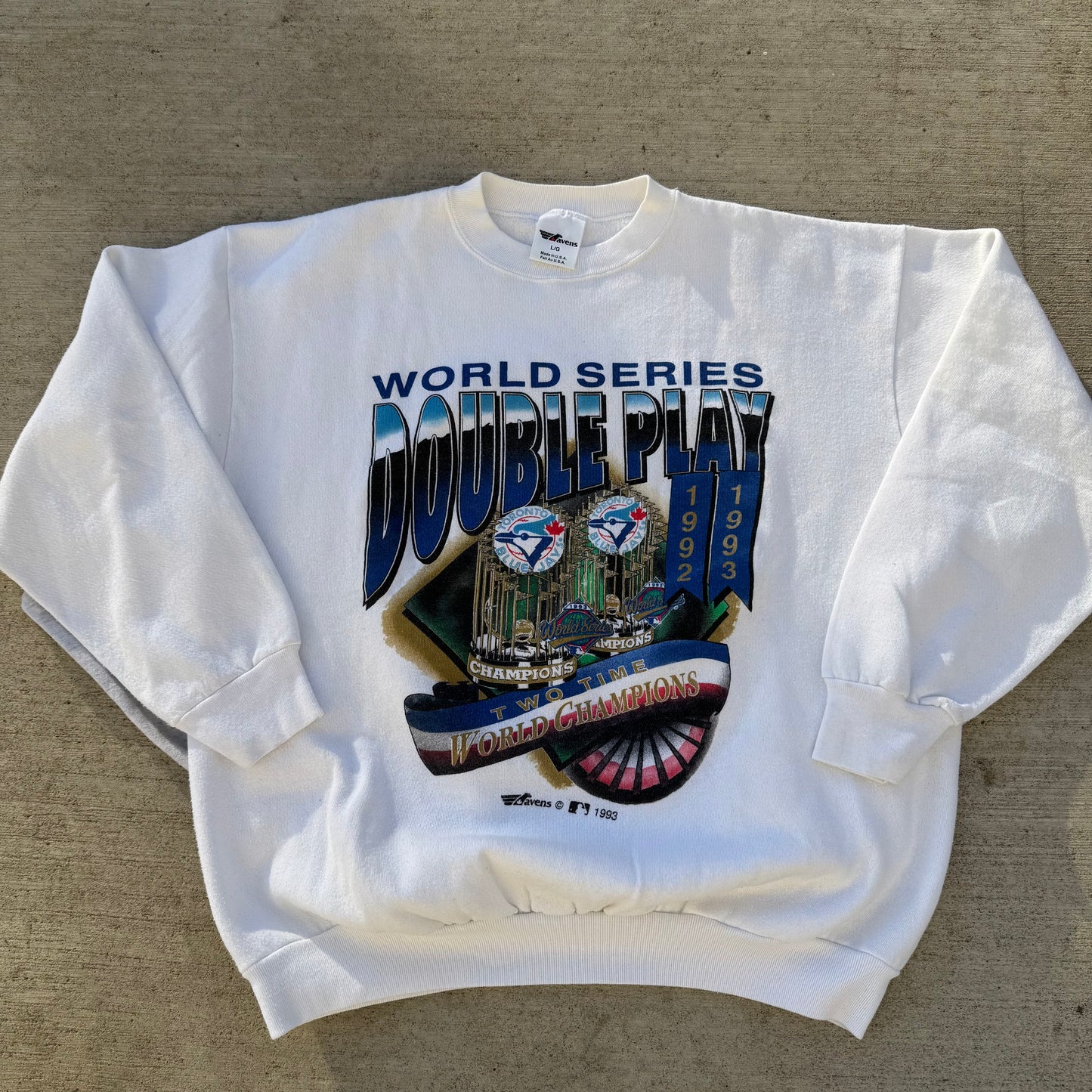 ‘93 Toronto Blue Jays Sweater Large