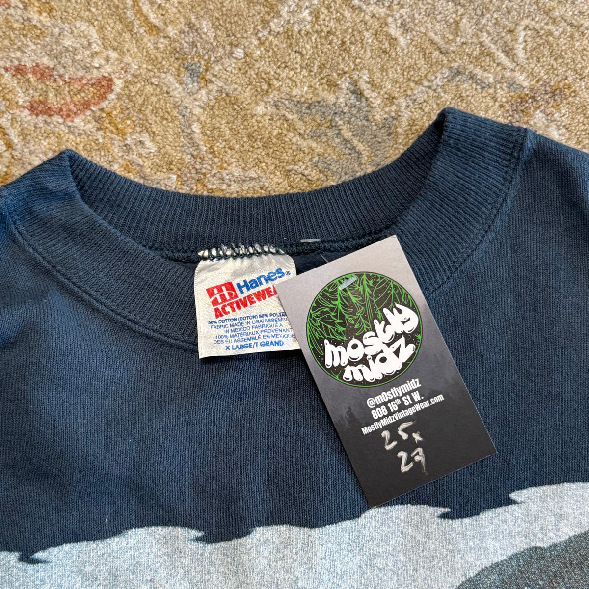 Vintage North Carolina Moose Crewneck Sweatshirt XL