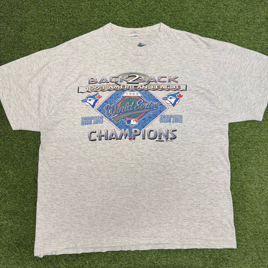 ‘93 Toronto Blue Jays T-Shirt XL 24x27