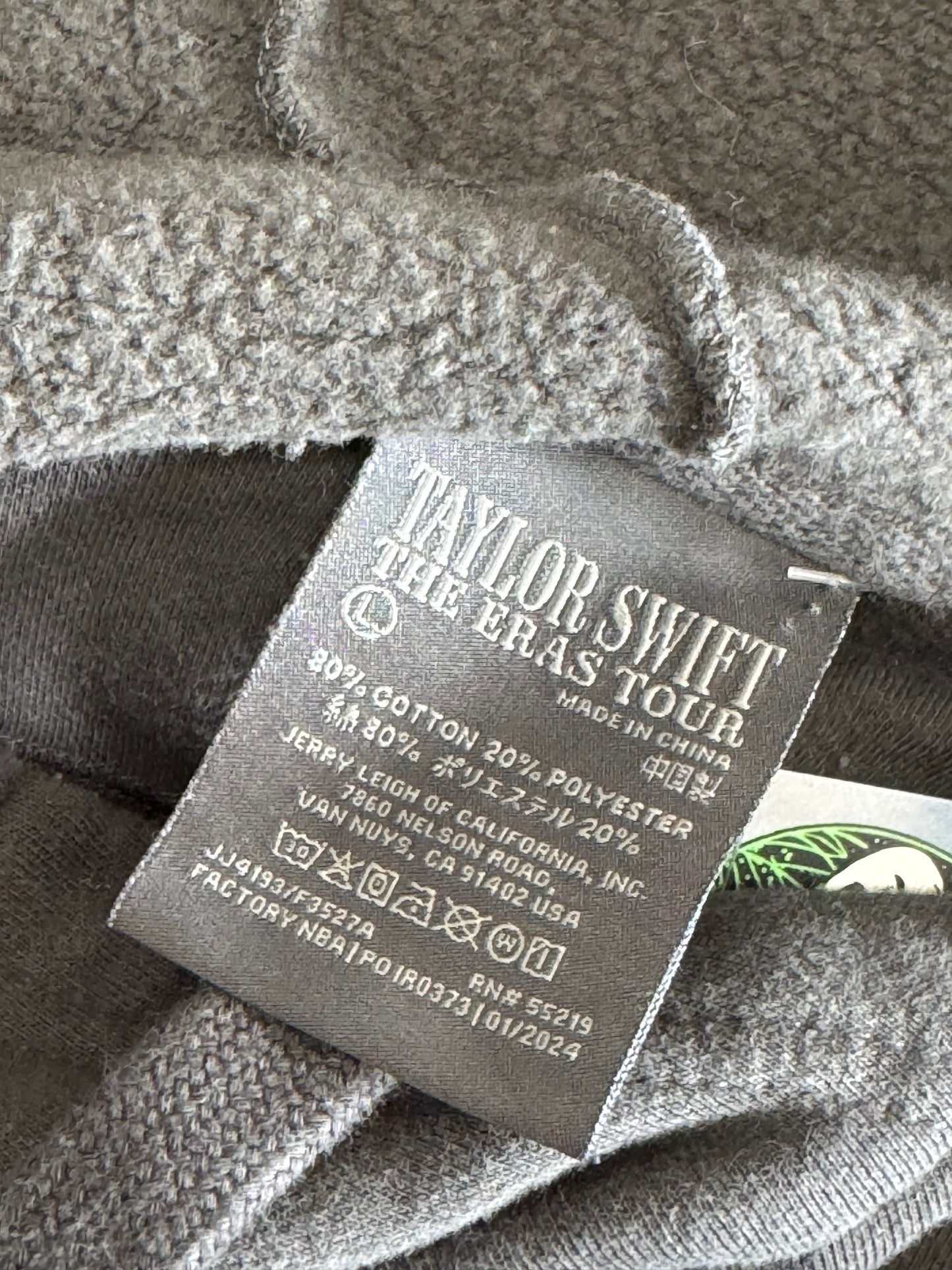 Taylor Swift Eras Tour Hoodie Large