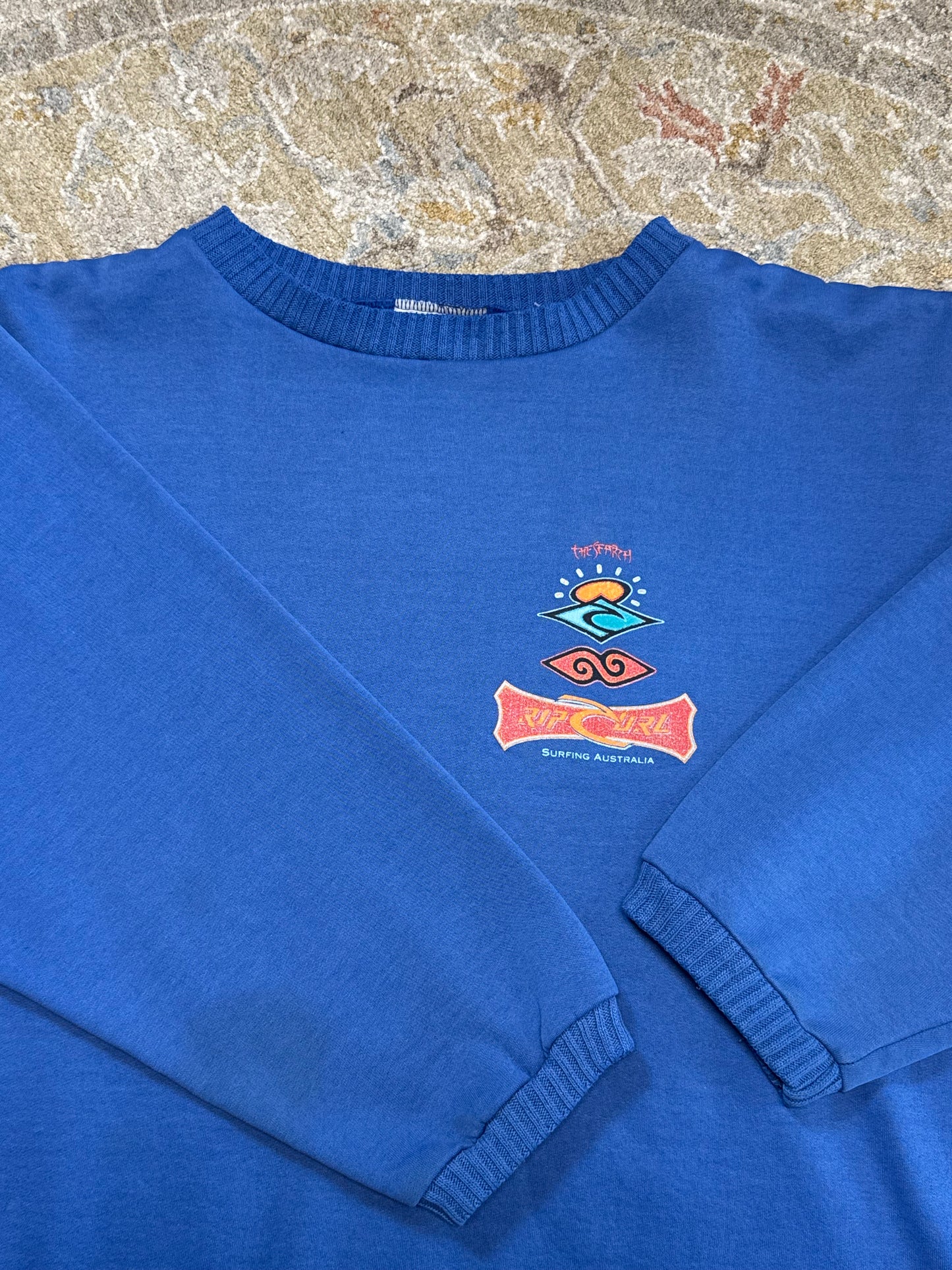 Vintage Rip Curl The Search Crewneck Sweater XL