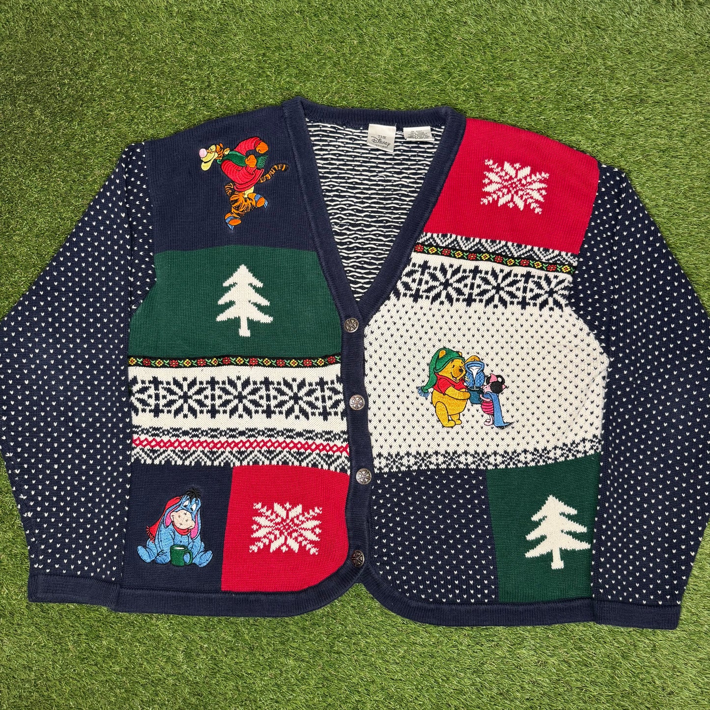 Vintage Winnie The Pooh Caridgan 23.5x24