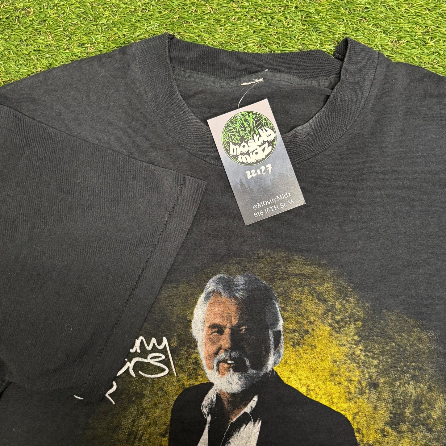 1989 Kenny Rogers T-Shirt 22x27