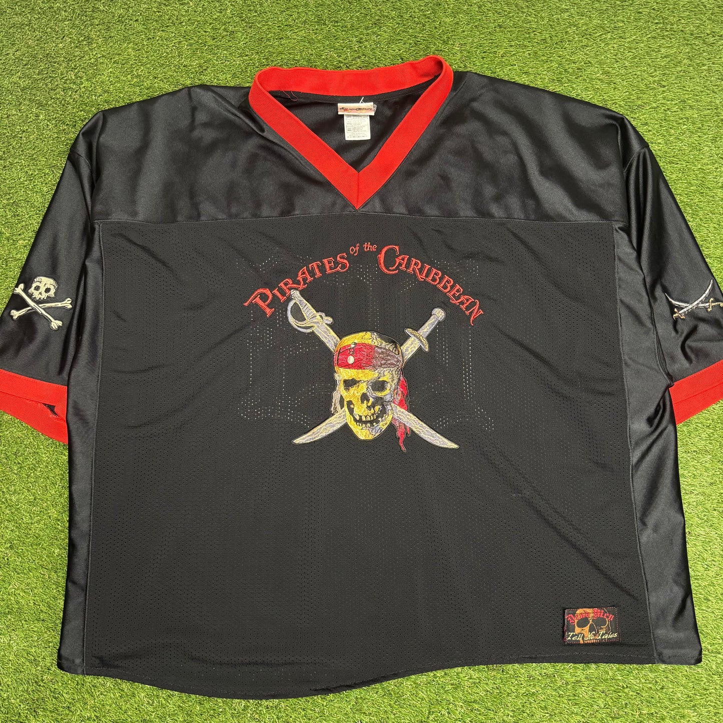 Pirates of the Caribbean Jack Sparrow Jersey XXL