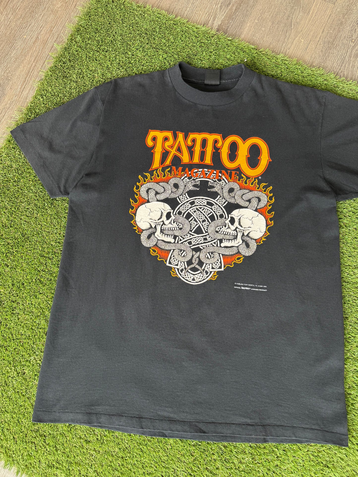 1993 Tattoo Magazine 3D Emblem XL 23x30