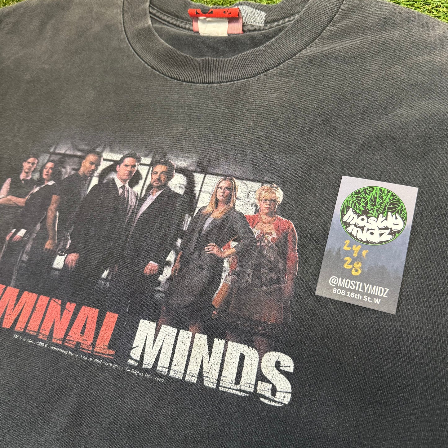 2010 Criminal Minds T-Shirt 24x28