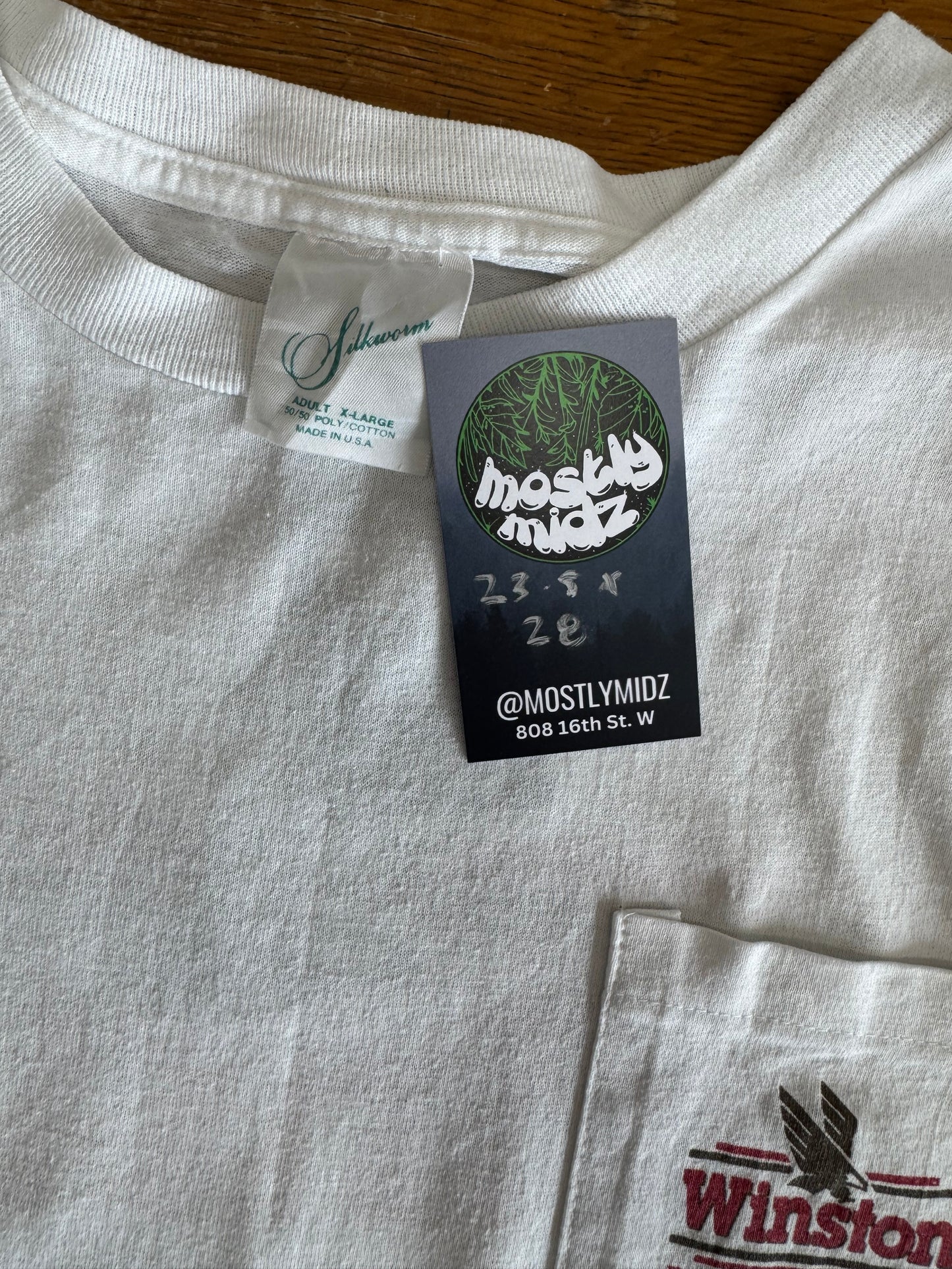90’s Winston T-Shirt 23.5x28 XL