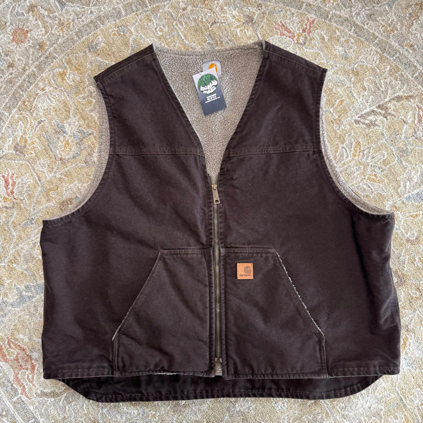 3XL Carhartt Vest Brown