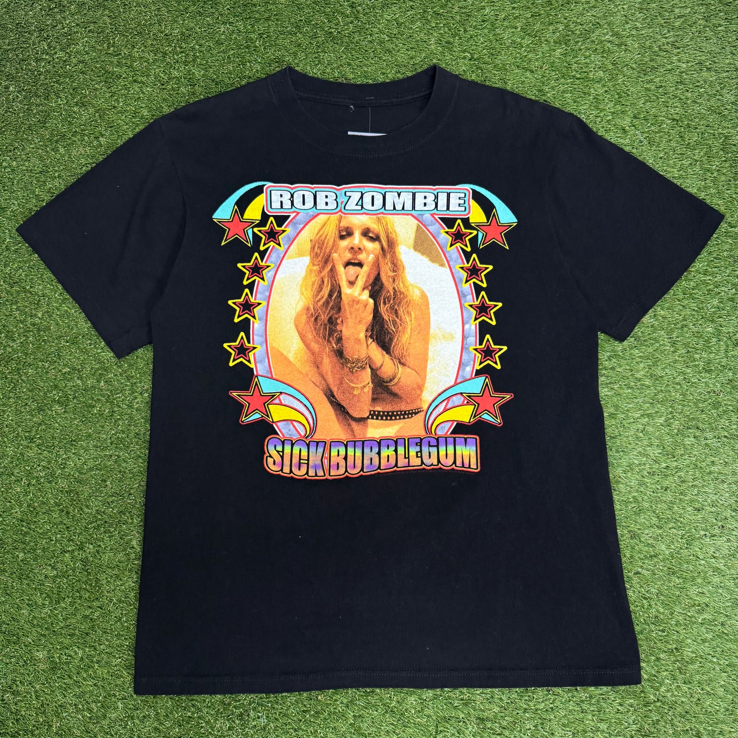 2010 Rob Zombie Sick Bubblegum T-Shirt fits medium