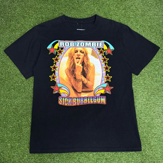 2010 Rob Zombie Sick Bubblegum T-Shirt fits medium