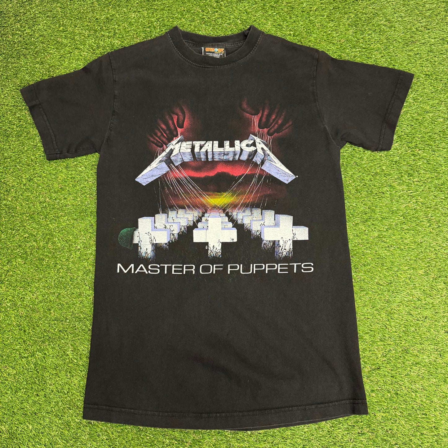 1997 Metallica Master of Puppets Shirt Vintage Small