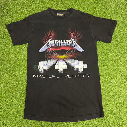 1997 Metallica Master of Puppets Shirt Vintage Small