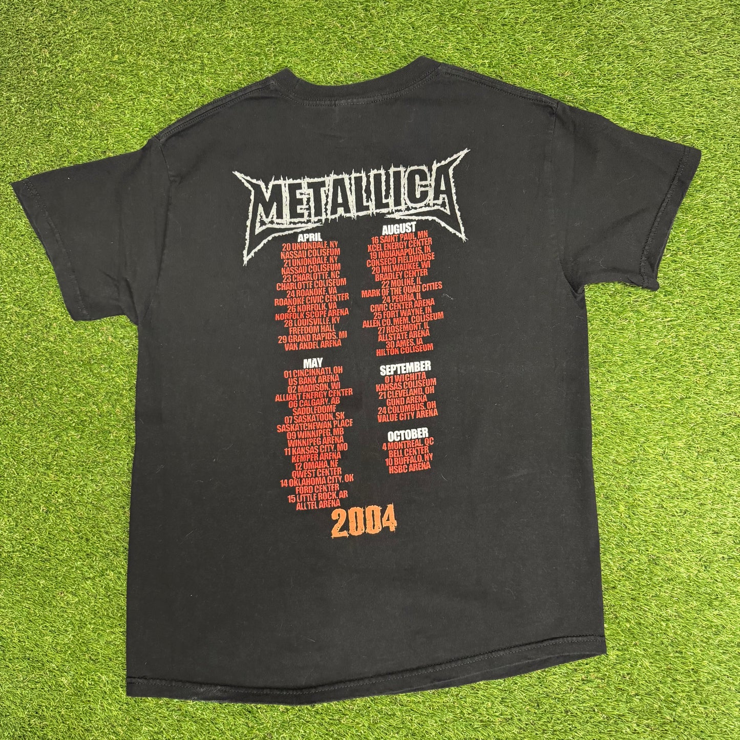 Vintage Metallica St Anger 2004 Tour T-Shirt Medium