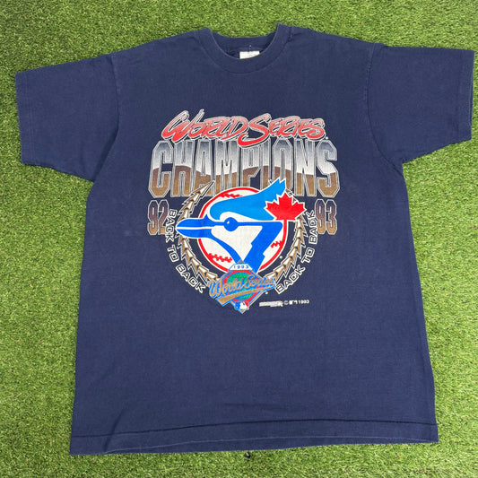 Toronto Blue Jays 1993 World Series T-Shirt Large