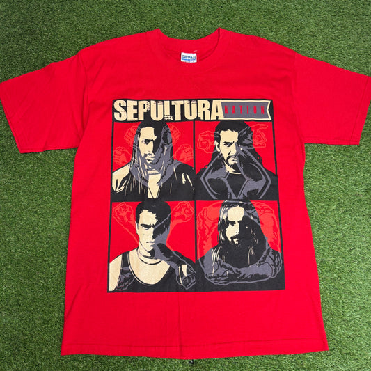 Vintage 2001 Sepultura T-Shirt XL