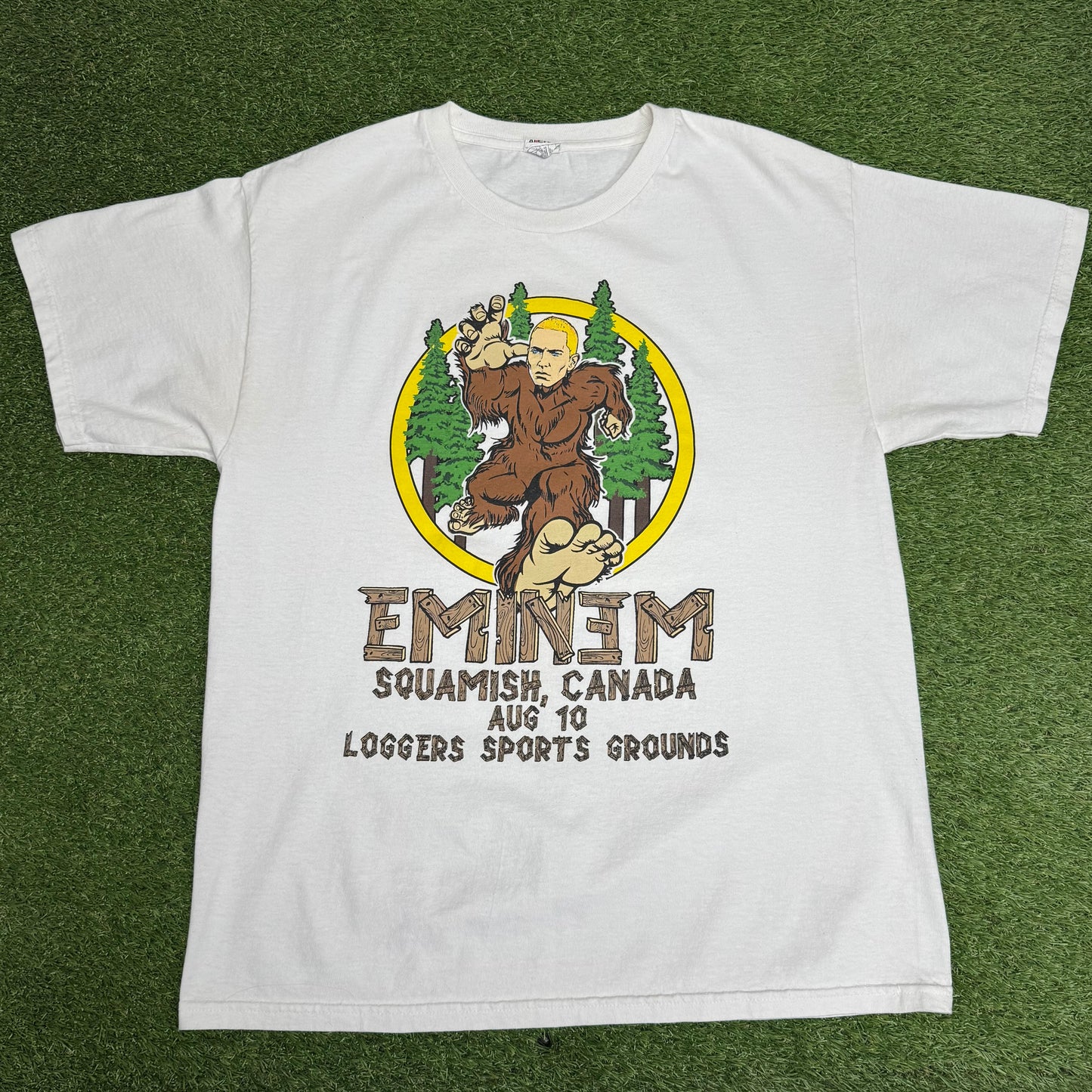 Eminem Squamish Canada Festival T-Shirt Large