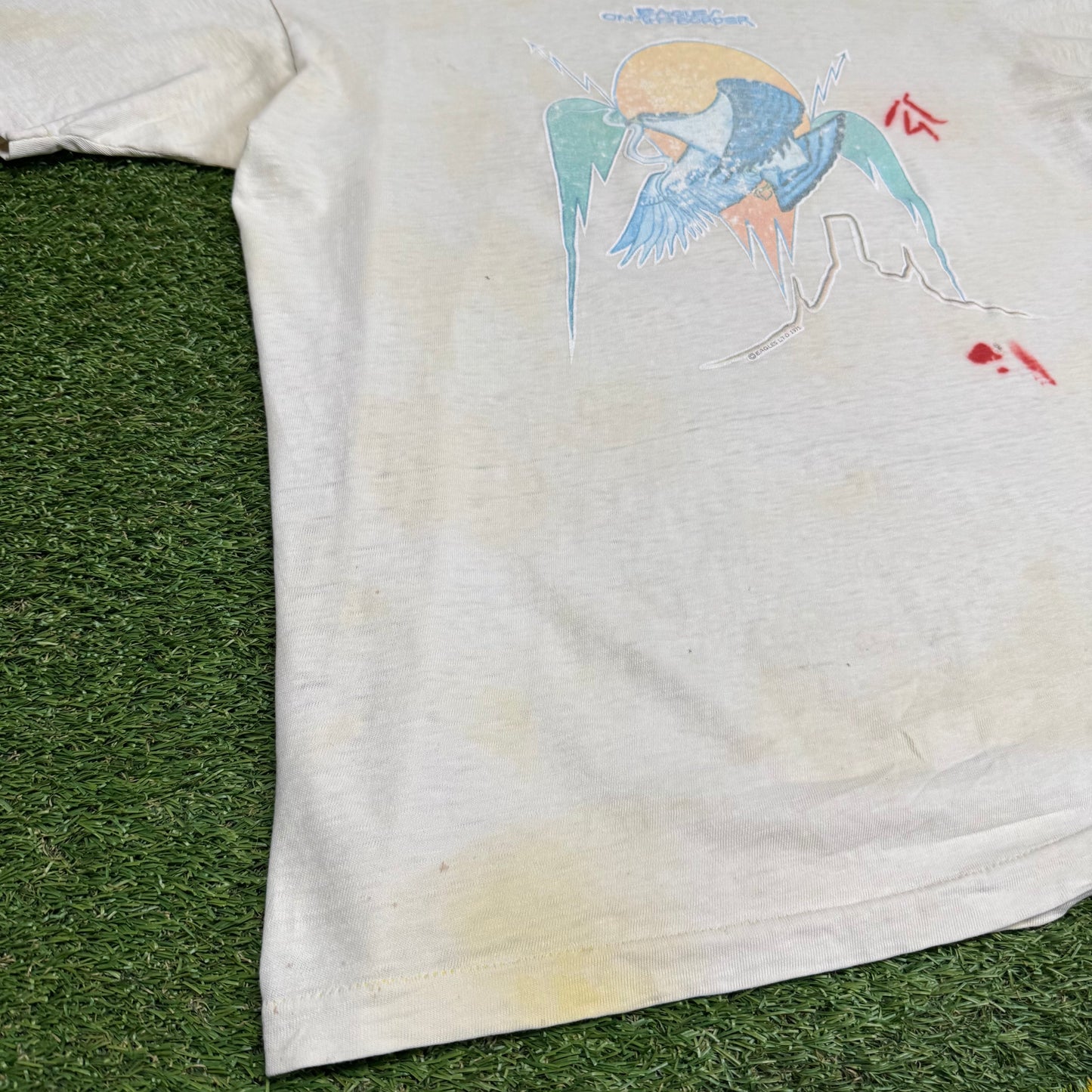 1975 The Eagles On The Boarder T-Shirt XL