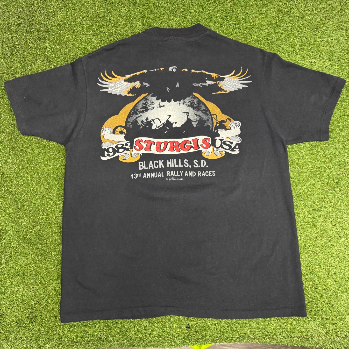 1983 Sturgis Hawg T-Shirt Large