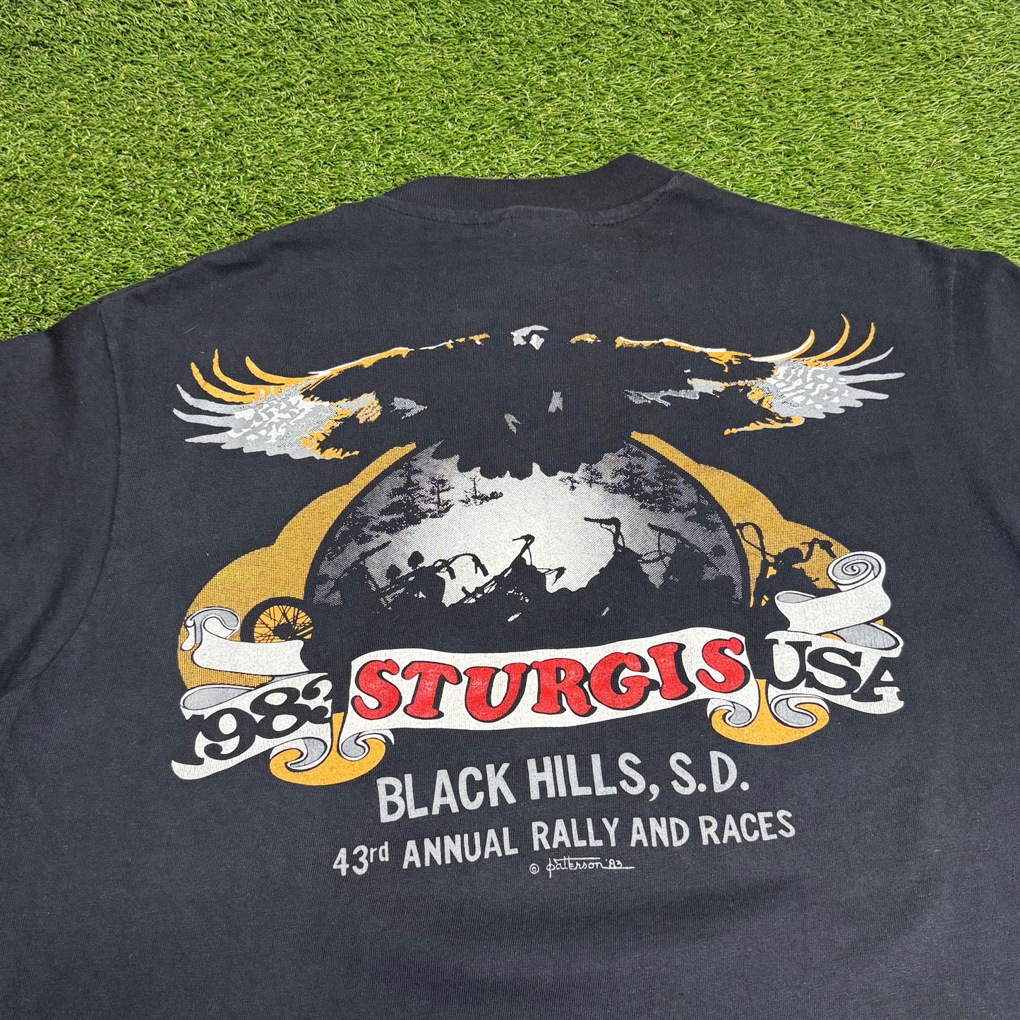 1983 Sturgis Hawg T-Shirt Large
