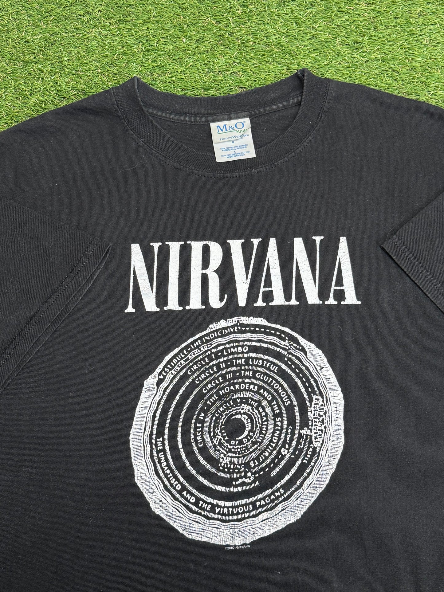 2003 Nirvana Vestibule T-Shirt Large