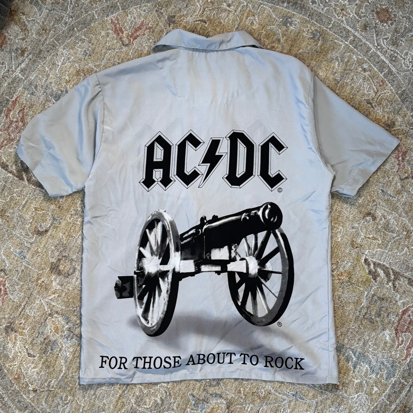 2004 Vintage AC/DC Button Up Shirt
